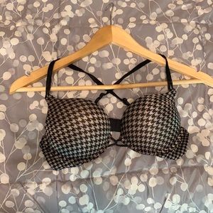 Victoria’s Secret bombshell bra size 34A Houndstooth design